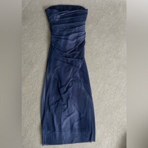 Zara strapless dress